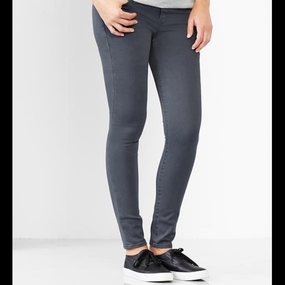 GAP high rise skinny jeans